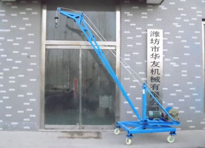 點(diǎn)擊查看詳細(xì)信息<br>標(biāo)題：魚(yú)塘車(chē)間碼頭等多用途吊機(jī)多種款式 閱讀次數(shù)：26127